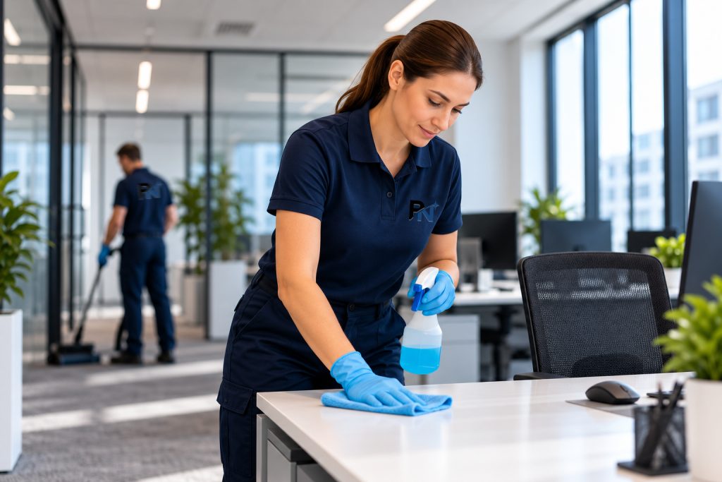 Büroreinigung durch PN Gebäudereinigung in Bergisch Gladbach